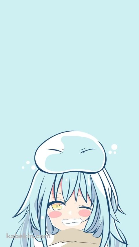 ウィンクするリムル=テンペスト / 転生したらスライムだった件 / 転スラのAndroidの壁紙(480px x 854px) スマホ用