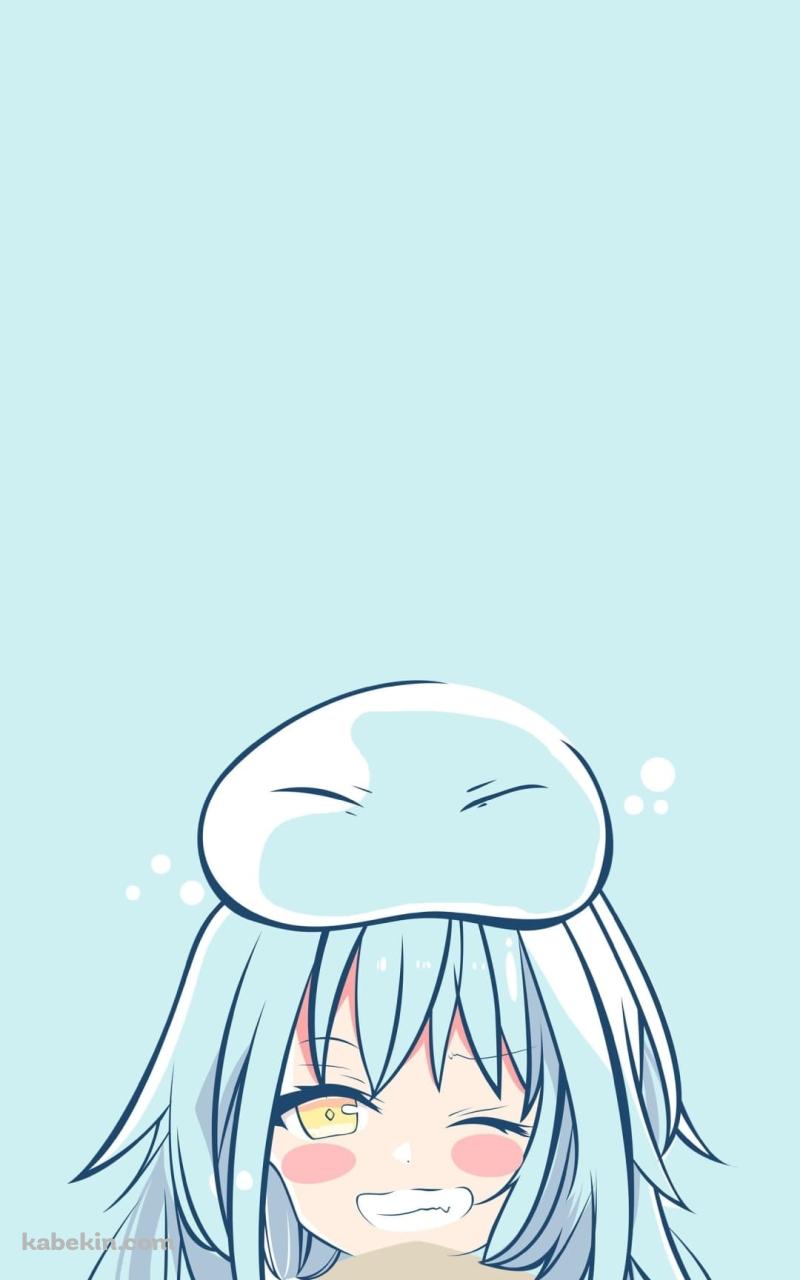 ウィンクするリムル=テンペスト / 転生したらスライムだった件 / 転スラのAndroidの壁紙(800px x 1280px) スマホ用