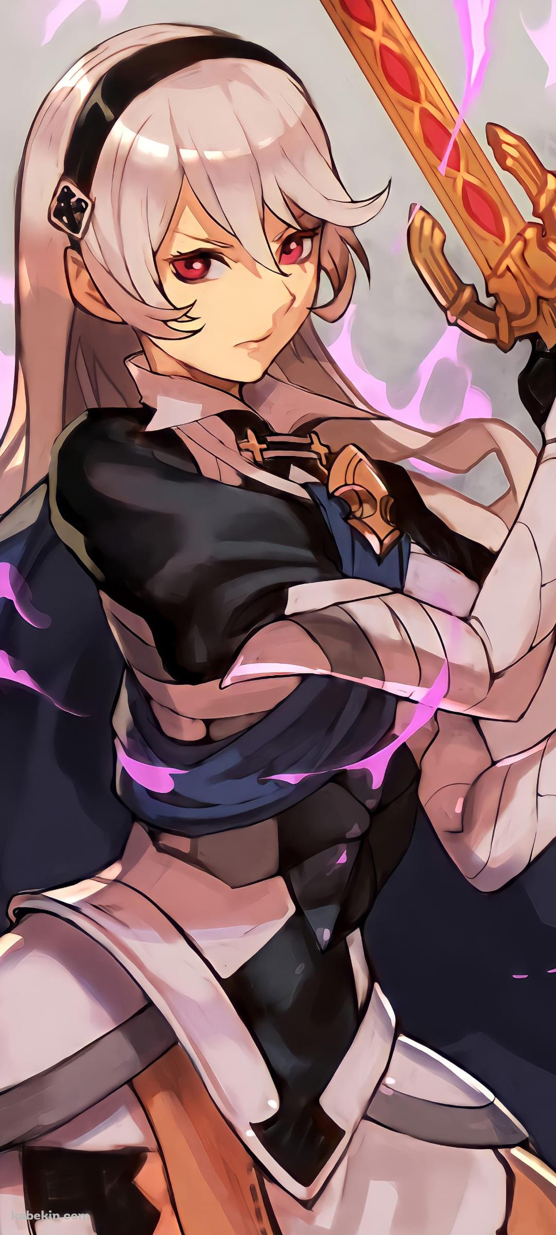 ファイアーエムブレム かっこいいカムイのAndroidの壁紙(1080px x 2400px) スマホ用