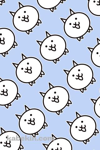 にゃんこ大戦争 青のAndroidの壁紙(320px x 480px) スマホ用