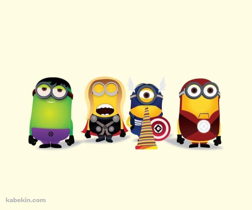 ミニオン / マーベルのAndroidの壁紙(960px x 800px) スマホ用