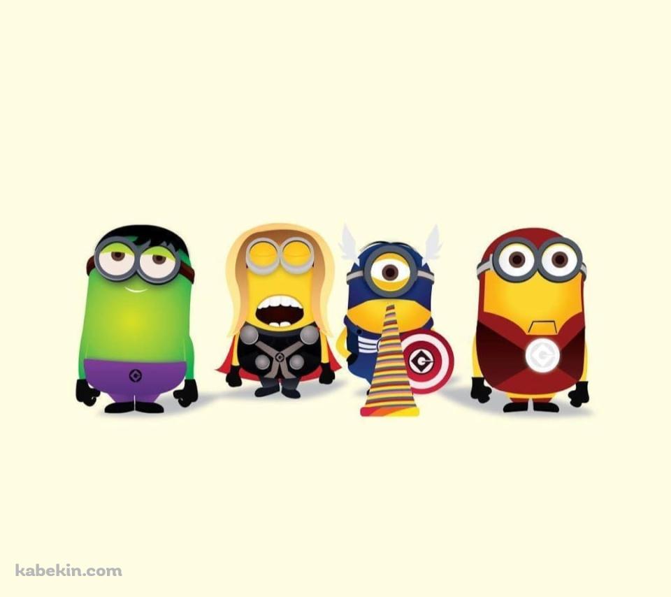 ミニオン / マーベルのAndroidの壁紙(960px x 854px) スマホ用