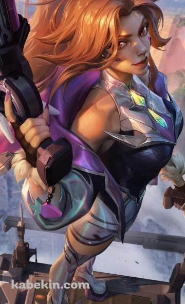 かっこいいミス・フォーチュン / Miss Fortune / League of Legends / LoLのAndroidの壁紙(360px x 592px) スマホ用