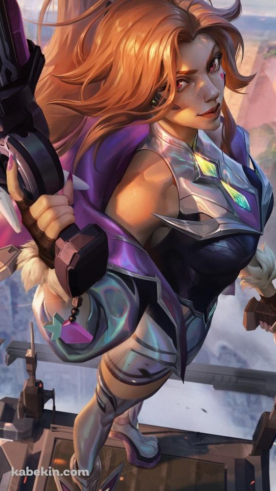 かっこいいミス・フォーチュン / Miss Fortune / League of Legends / LoLのAndroidの壁紙(540px x 960px) スマホ用