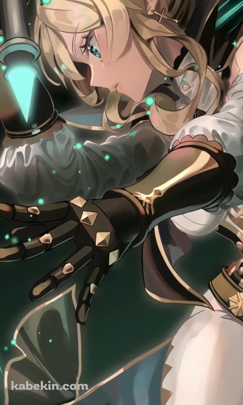 かっこいいジン・グンヒルド / 原神のAndroidの壁紙(480px x 800px) スマホ用