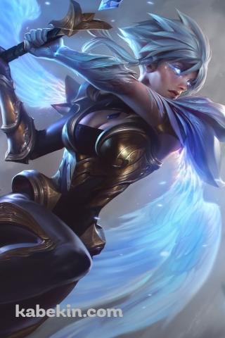 かっこいいリヴェン / Riven / チャンピオン / LoL / League Of LegendsのAndroidの壁紙(320px x 480px) スマホ用