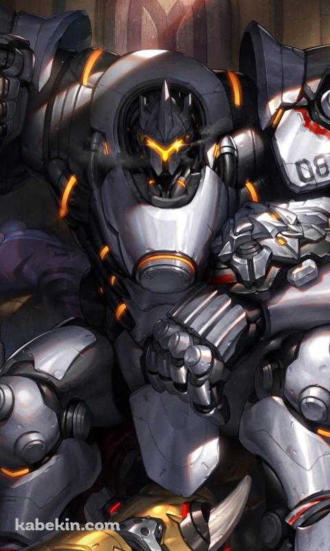 ラインハルト / Reinhart / オーバーウォッチ / OverwatchのAndroidの壁紙(480px x 800px) スマホ用