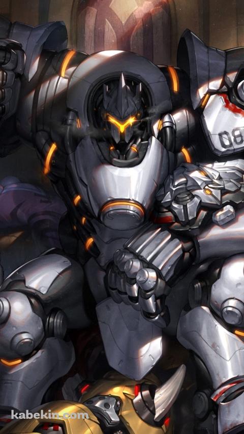 ラインハルト / Reinhart / オーバーウォッチ / OverwatchのAndroidの壁紙(480px x 854px) スマホ用