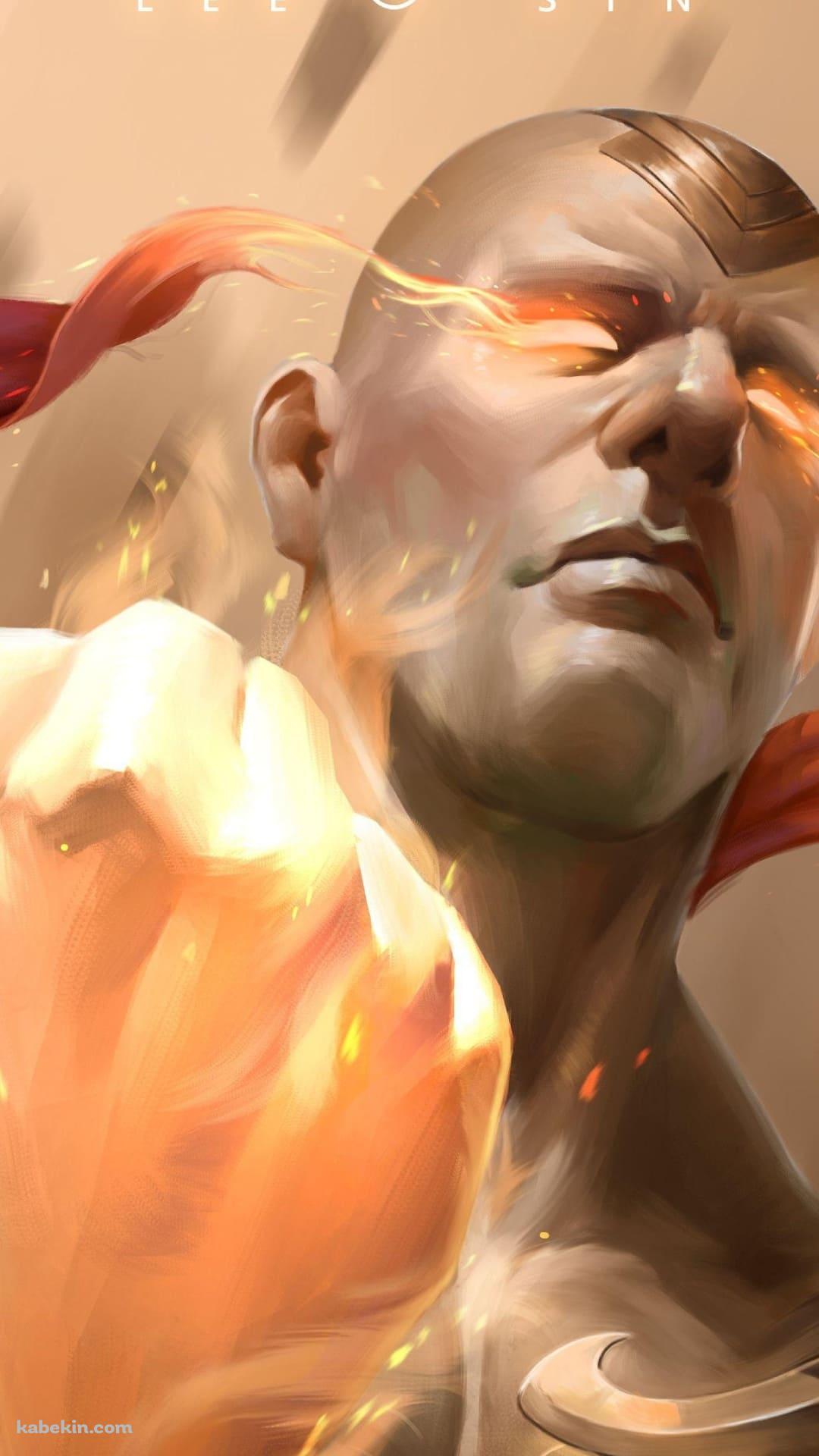 Lee Sin / リー・シン / 盲目の修行僧 / League of Legends / LoLのAndroidの壁紙(1080px x 1920px) スマホ用