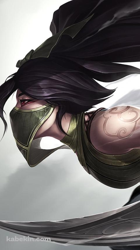 かっこいいアカリ / Akali / League of Legends / LoLのAndroidの壁紙(480px x 854px) スマホ用