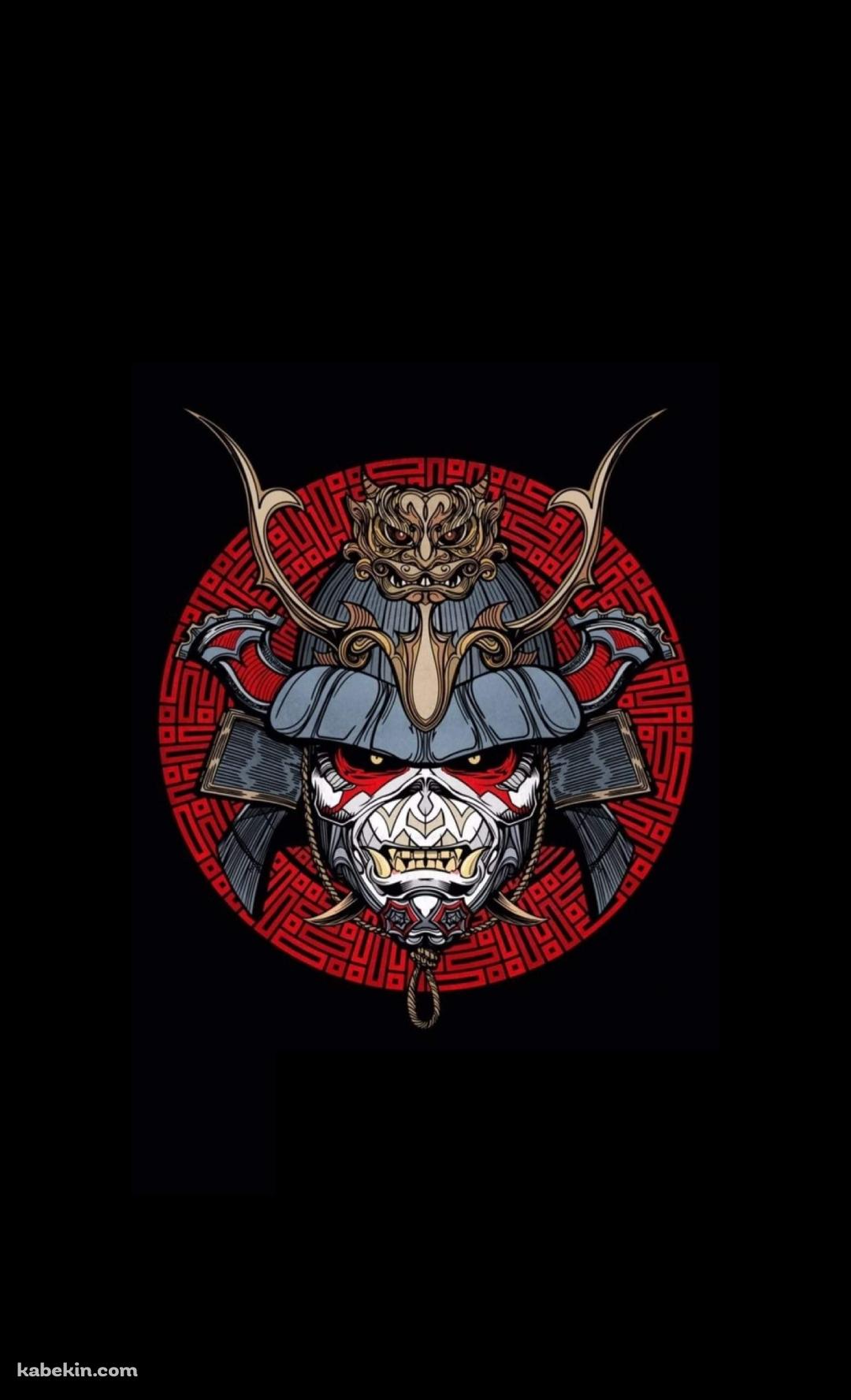 かっこいい鎧武者 / 兜 / 面頬 / 侍 / 日本のAndroidの壁紙(1080px x 1776px) スマホ用