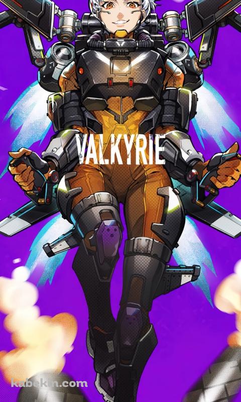 APEX / VALKYRIE / かっこいいバルキリー / 紫のAndroidの壁紙(480px x 800px) スマホ用