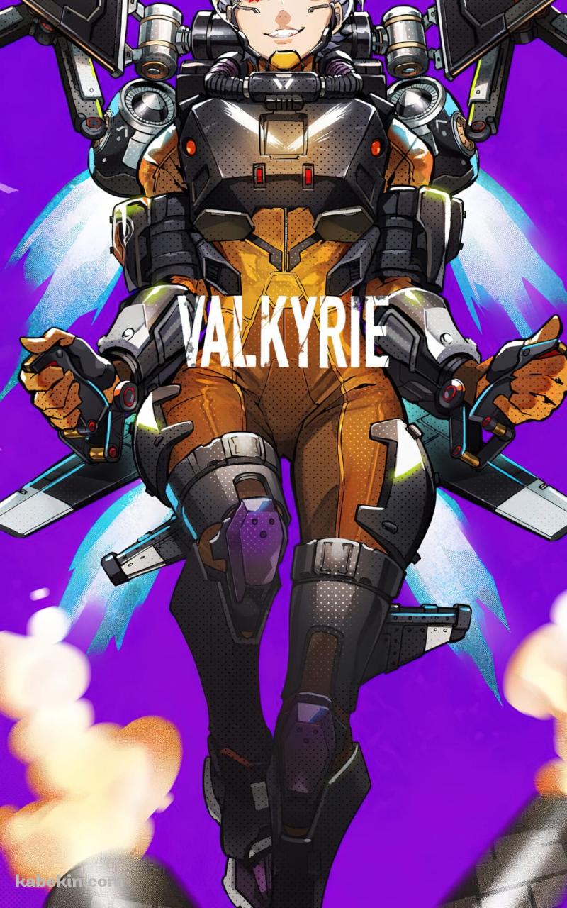 APEX / VALKYRIE / かっこいいバルキリー / 紫のAndroidの壁紙(800px x 1280px) スマホ用