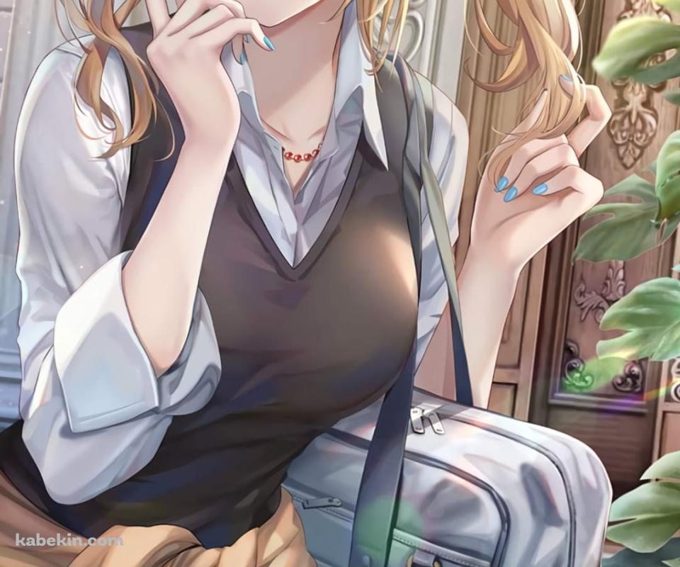 かわいい早坂 愛 / アイルランド人 / かぐや様は告らせたい / ファンアートのAndroidの壁紙(960px x 800px) スマホ用