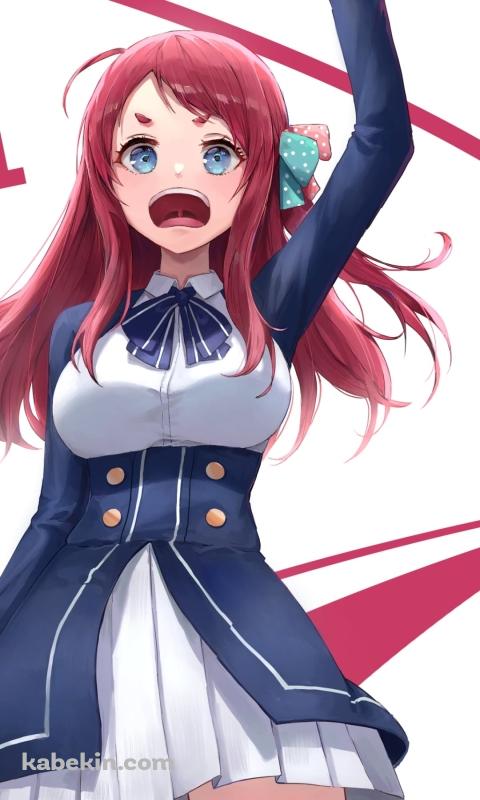 源さくら / かわいい / ファンアート / ゾンビランドサガのAndroidの壁紙(480px x 800px) スマホ用