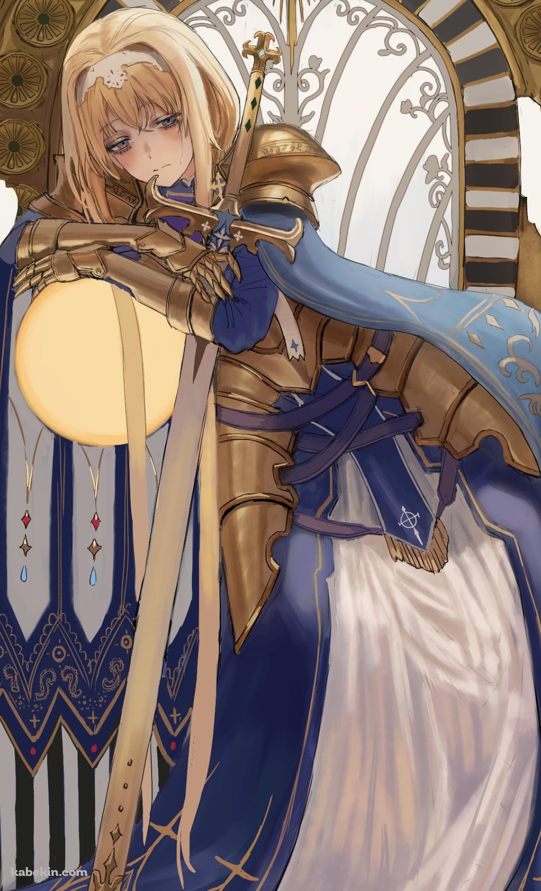 ぐったりしたアリス・シンセシス・サーティ / ソードアート・オンライン：アリシゼーション / ファンアートのAndroidの壁紙(1080px x 1776px) スマホ用