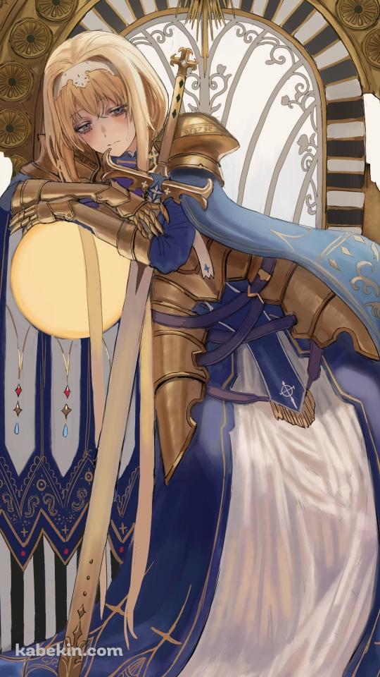 ぐったりしたアリス・シンセシス・サーティ / ソードアート・オンライン：アリシゼーション / ファンアートのAndroidの壁紙(540px x 960px) スマホ用