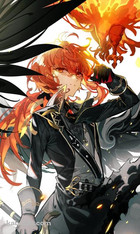 かっこいいディルック / アカツキワイナリー / 声優：小野賢章 / 原神のAndroidの壁紙(480px x 800px) スマホ用