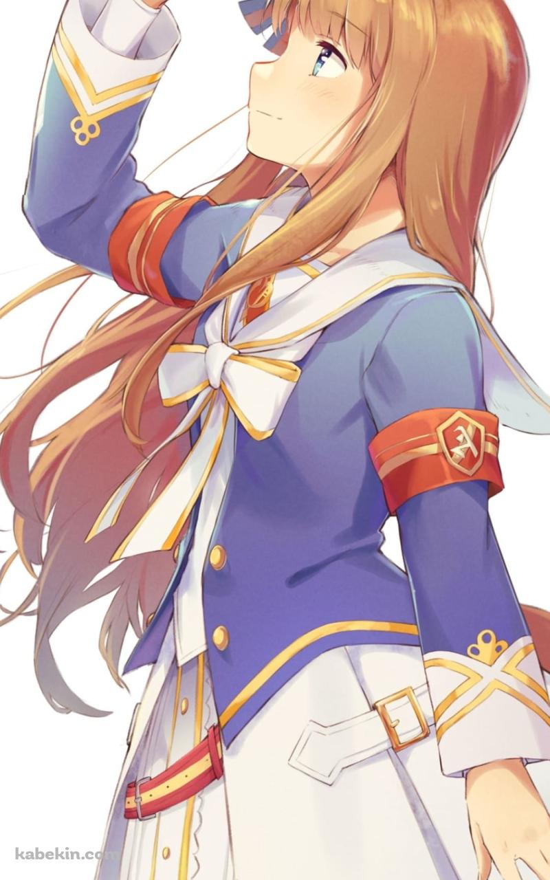 空に手をかざすグラスワンダー / ウマ娘 / ファンアートのAndroidの壁紙(800px x 1280px) スマホ用