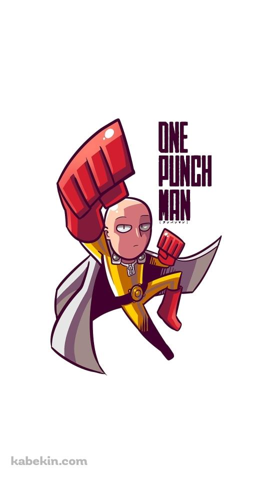 かわいいサイタマ / ファンアート / ワンパンマン / ONE PUNCH MANのAndroidの壁紙(540px x 960px) スマホ用