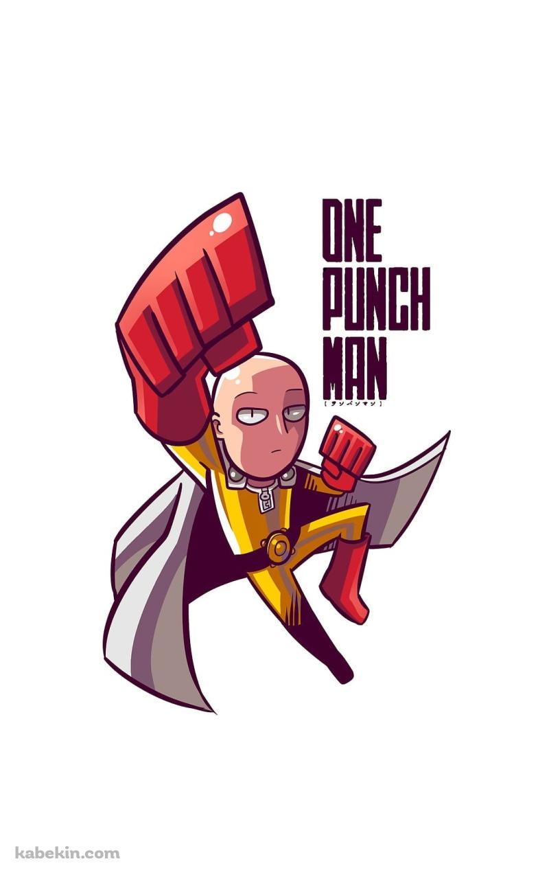 かわいいサイタマ / ファンアート / ワンパンマン / ONE PUNCH MANのAndroidの壁紙(800px x 1280px) スマホ用