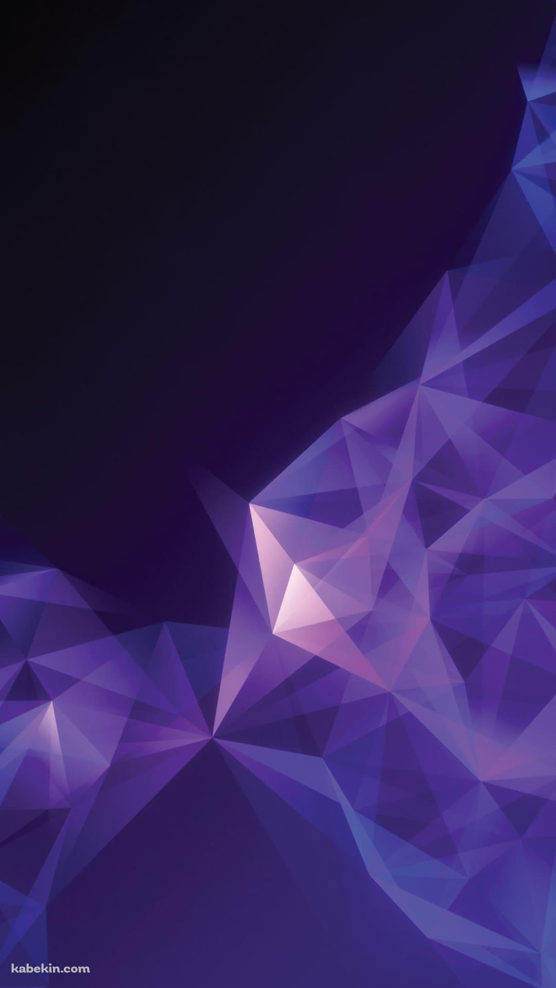 Samsung Galaxy S9 Plus / 綺麗な紫のAndroidの壁紙(1080px x 1920px) スマホ用