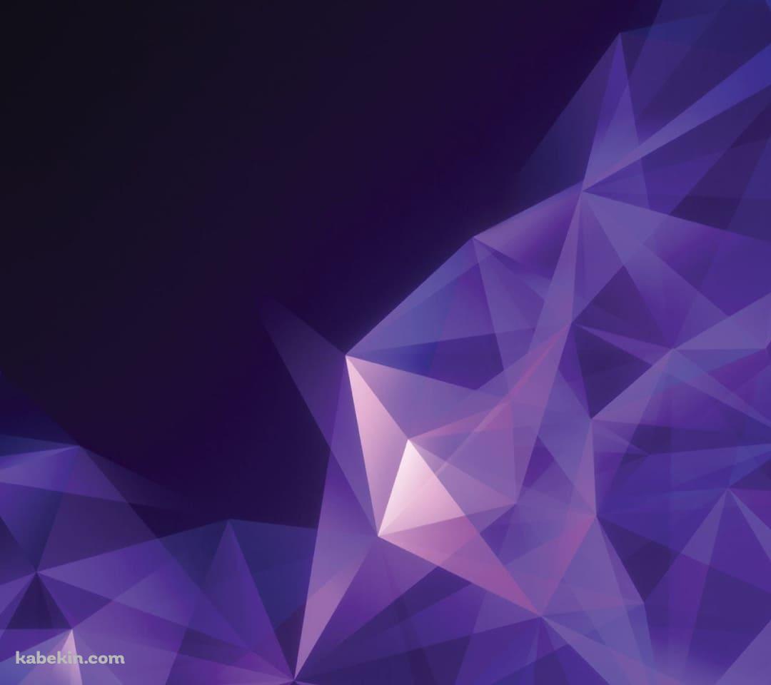 Samsung Galaxy S9 Plus / 綺麗な紫のAndroidの壁紙(1080px x 960px) スマホ用