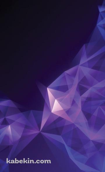 Samsung Galaxy S9 Plus / 綺麗な紫のAndroidの壁紙(360px x 592px) スマホ用