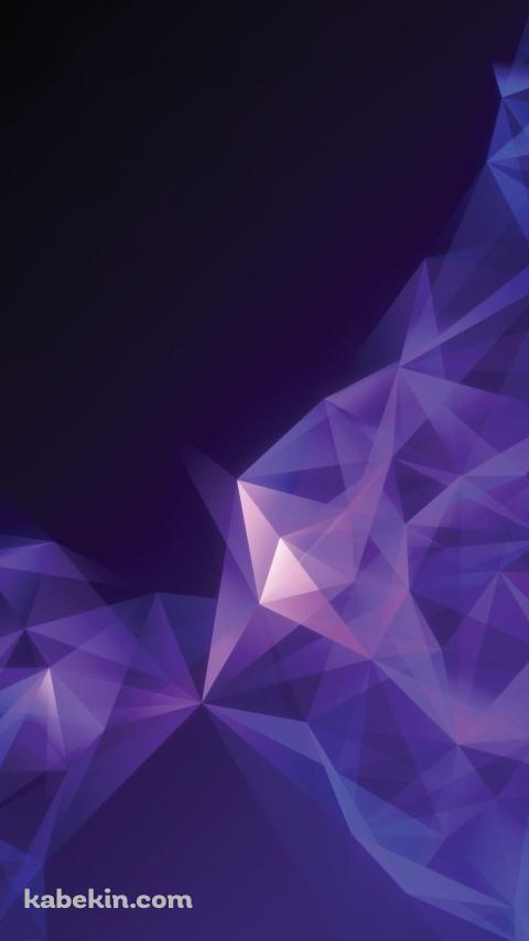 Samsung Galaxy S9 Plus / 綺麗な紫のAndroidの壁紙(480px x 854px) スマホ用