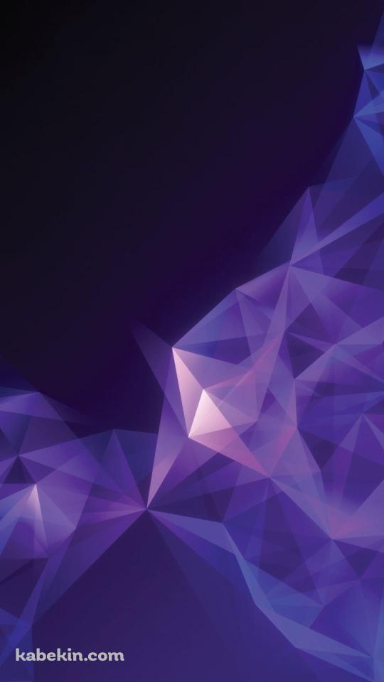 Samsung Galaxy S9 Plus / 綺麗な紫のAndroidの壁紙(540px x 960px) スマホ用