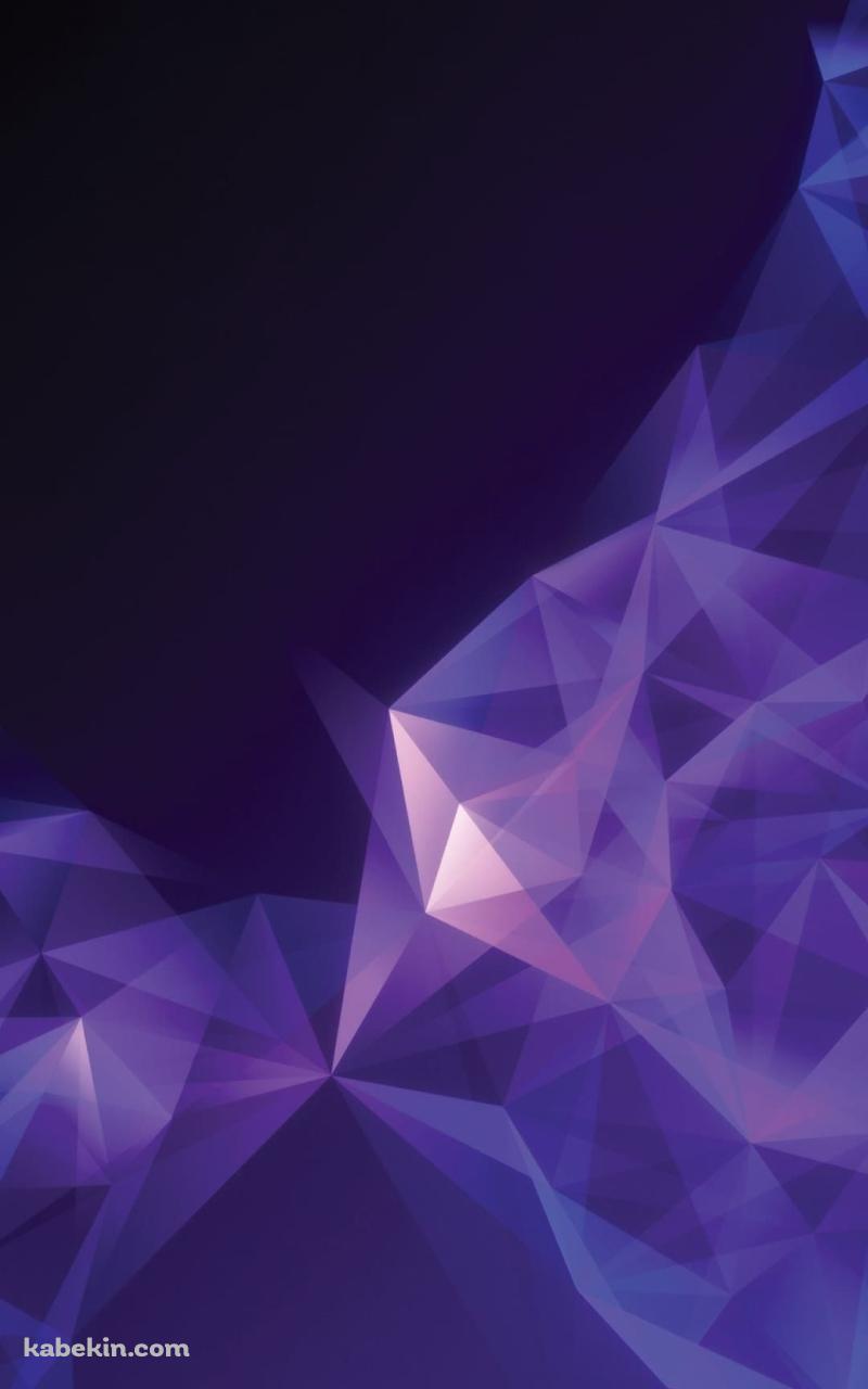 Samsung Galaxy S9 Plus / 綺麗な紫のAndroidの壁紙(800px x 1280px) スマホ用