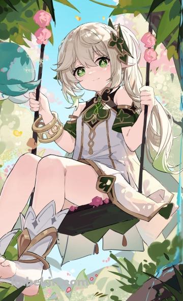 かわいいナヒーダ / Nahida / 原神のAndroidの壁紙(360px x 592px) スマホ用