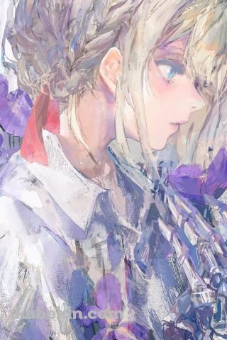 ヴァイオレット・エヴァーガーデン / 義手 / 代筆屋のAndroidの壁紙(320px x 480px) スマホ用