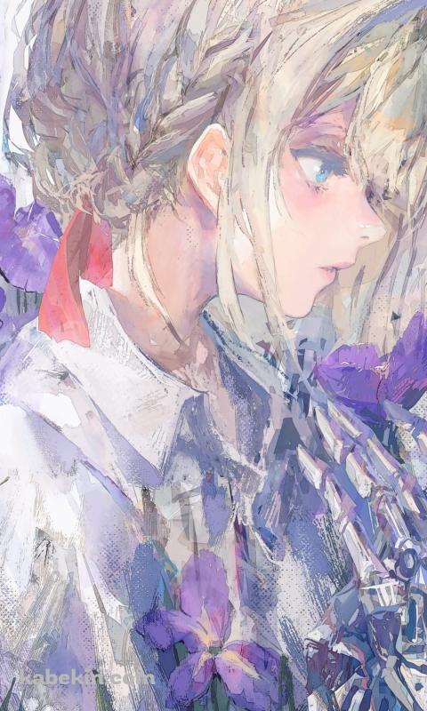 ヴァイオレット・エヴァーガーデン / 義手 / 代筆屋のAndroidの壁紙(480px x 800px) スマホ用