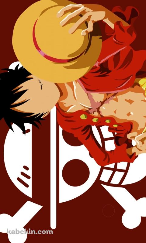 かっこいいルフィ / ベクター / ONE PIECEのAndroidの壁紙(480px x 800px) スマホ用