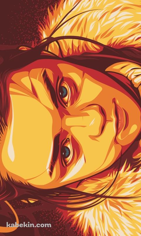 アリア・スターク / Arya Stark / デジタルアート / GOT / ゲーム・オブ・スローンズのAndroidの壁紙(480px x 800px) スマホ用