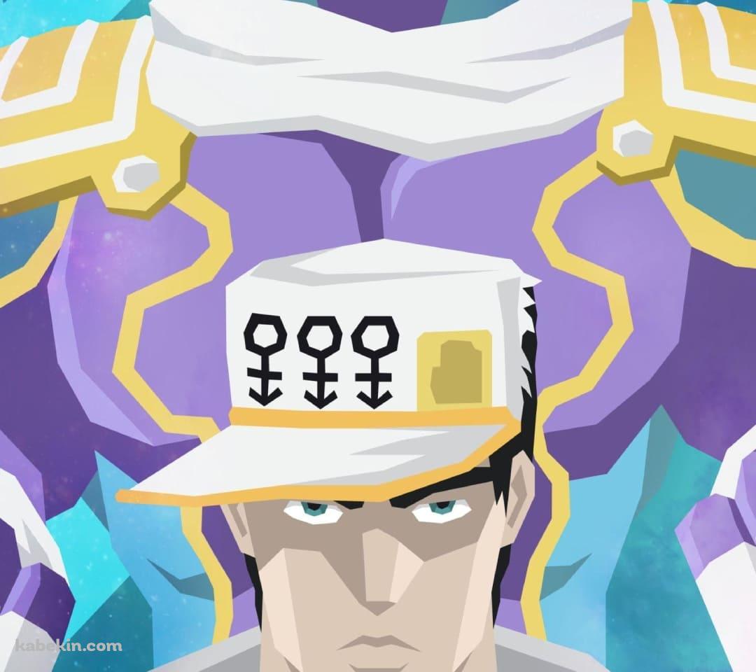 空条承太郎 / スタープラチナ / ファンアート / イラストのAndroidの壁紙(1080px x 960px) スマホ用