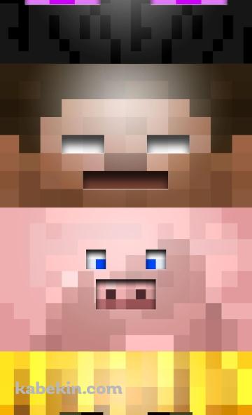マイクラ / キャラクターの顔のAndroidの壁紙(360px x 592px) スマホ用