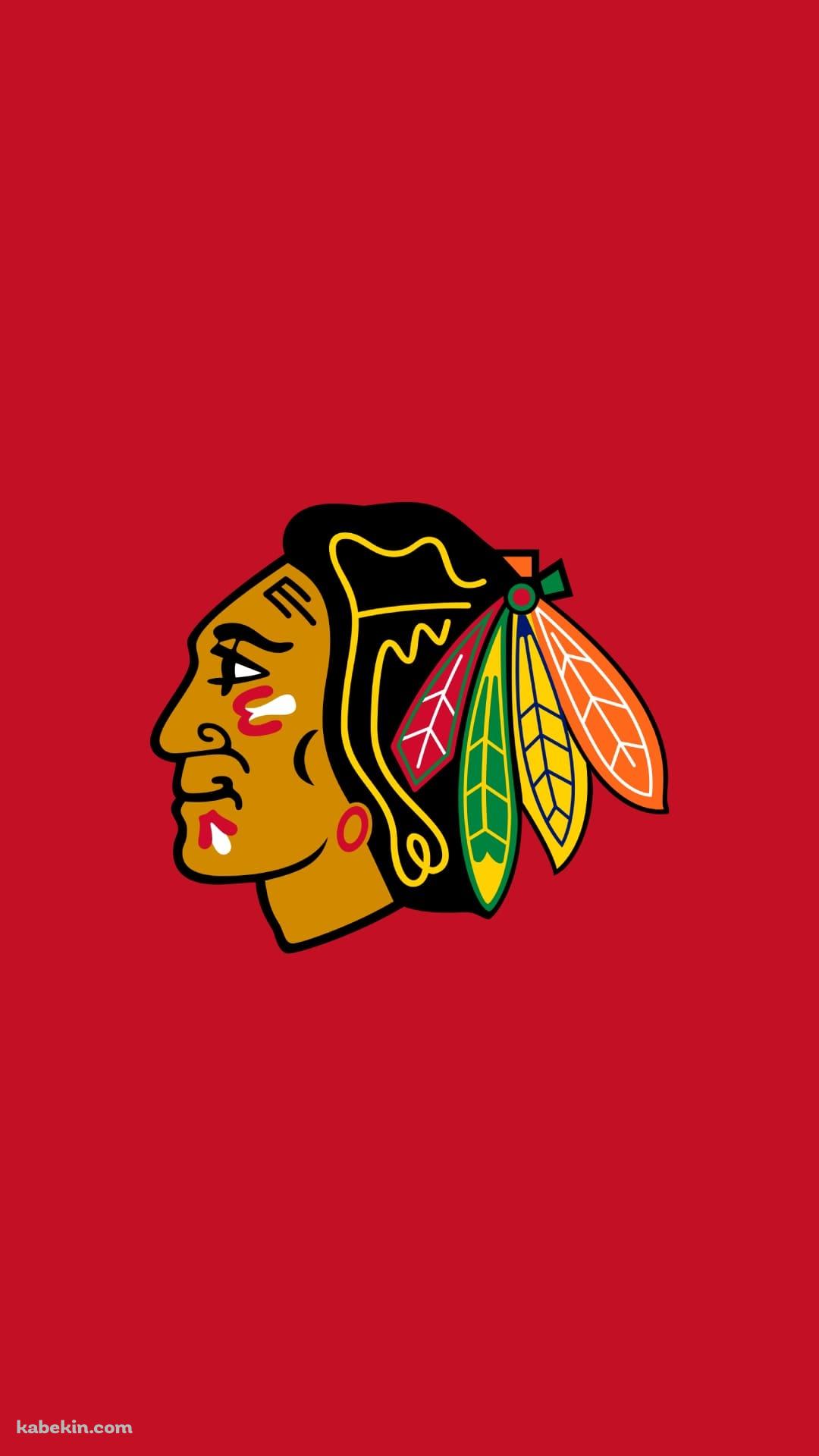 シカゴ・ブラックホークス / Chicago Blackhawks / ホッケーチーム / インディアンのAndroidの壁紙(1080px x 1920px) スマホ用