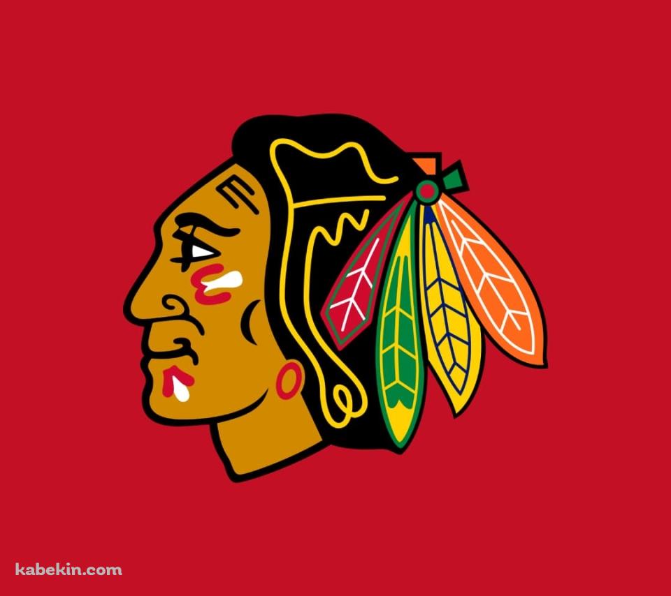 シカゴ・ブラックホークス / Chicago Blackhawks / ホッケーチーム / インディアンのAndroidの壁紙(960px x 854px) スマホ用