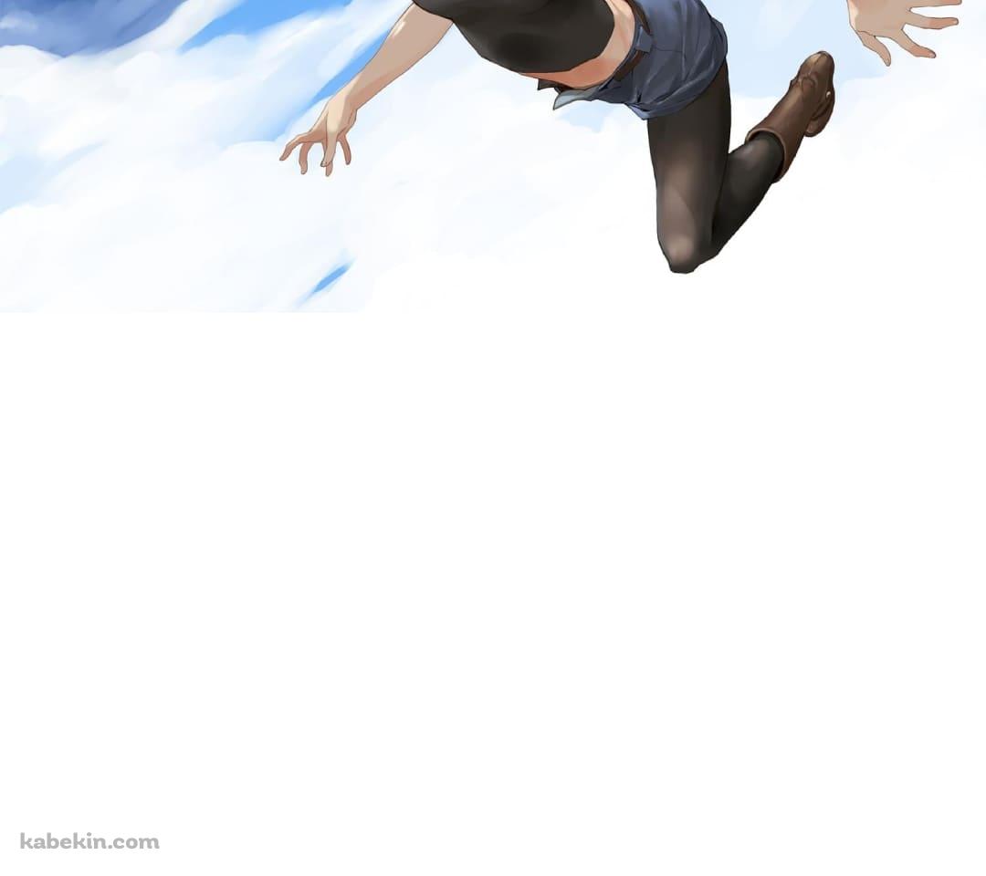 空飛ぶ人造人間18号 / ドラゴンボールのAndroidの壁紙(1080px x 960px) スマホ用