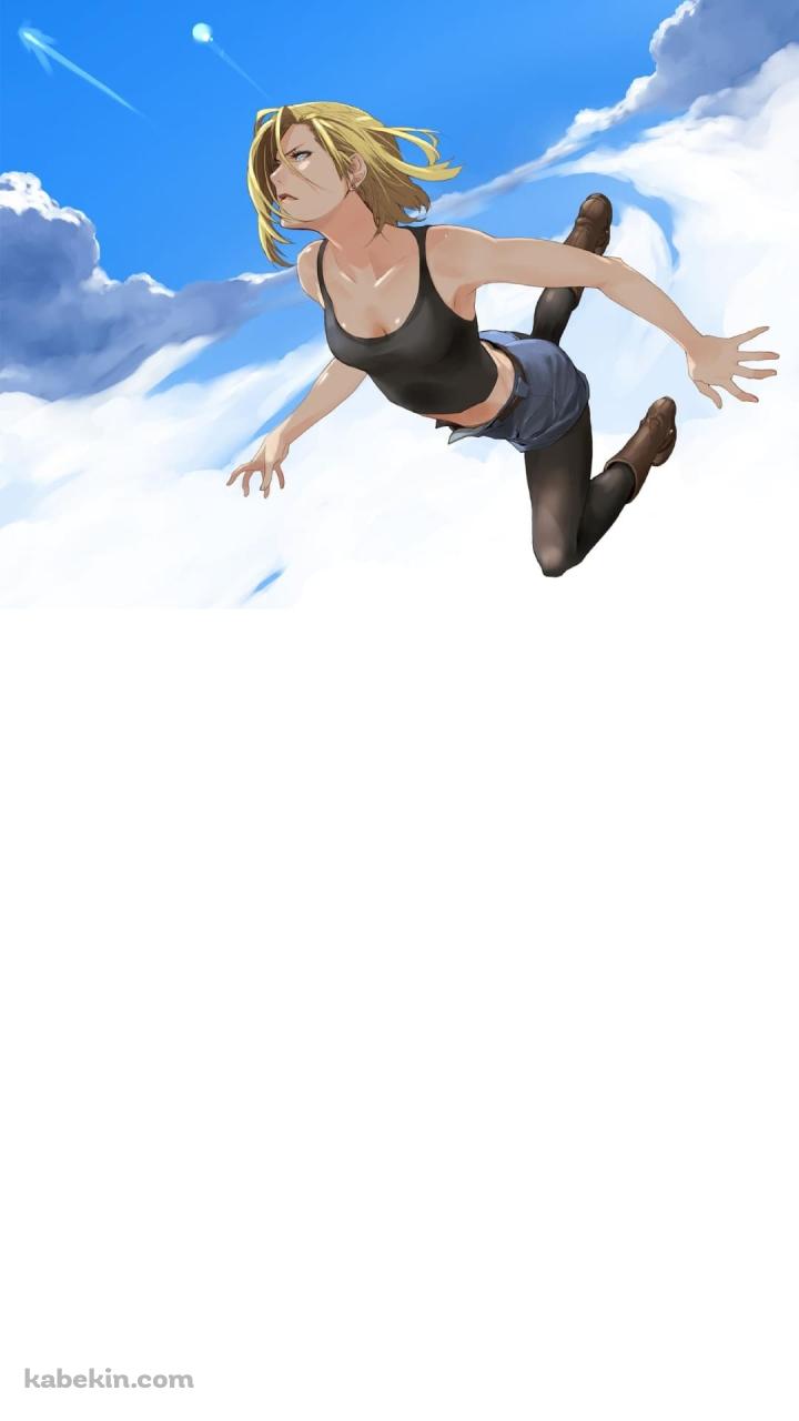 空飛ぶ人造人間18号 / ドラゴンボールのAndroidの壁紙(720px x 1280px) スマホ用