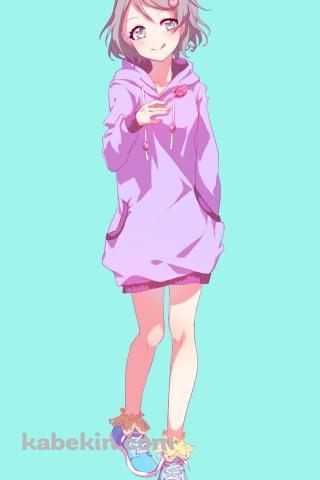 渡辺 曜 / ラブライブ！サンシャイン！！ / ファンアート / イラストのAndroidの壁紙(320px x 480px) スマホ用