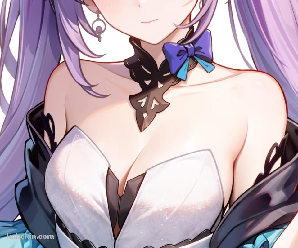 めちゃくちゃ可愛いドレスアップした刻晴（こくせい）/ 原神のAndroidの壁紙(960px x 800px) スマホ用