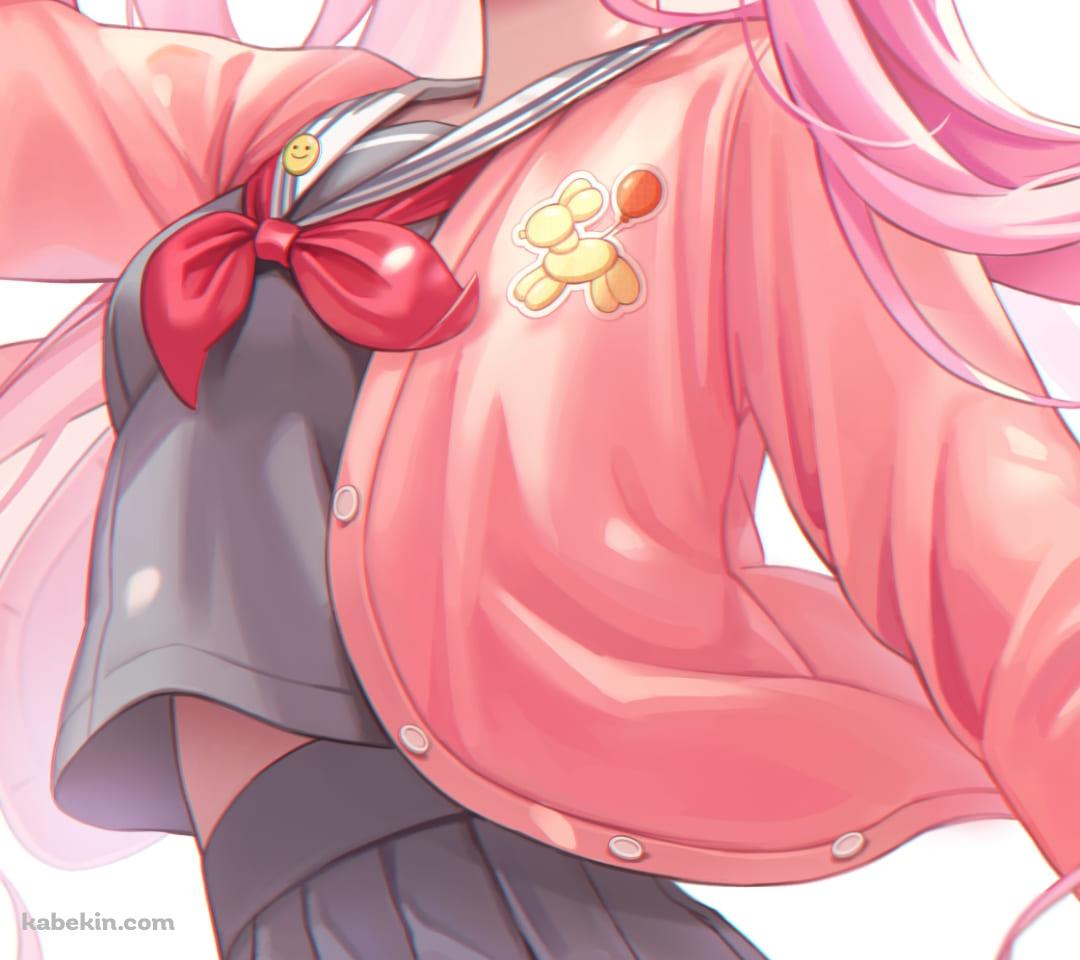 かわいい鳳えむ / おおとりえむ / 宮益坂女子学園 / プロセカ / プロジェクトセカイのAndroidの壁紙(1080px x 960px) スマホ用