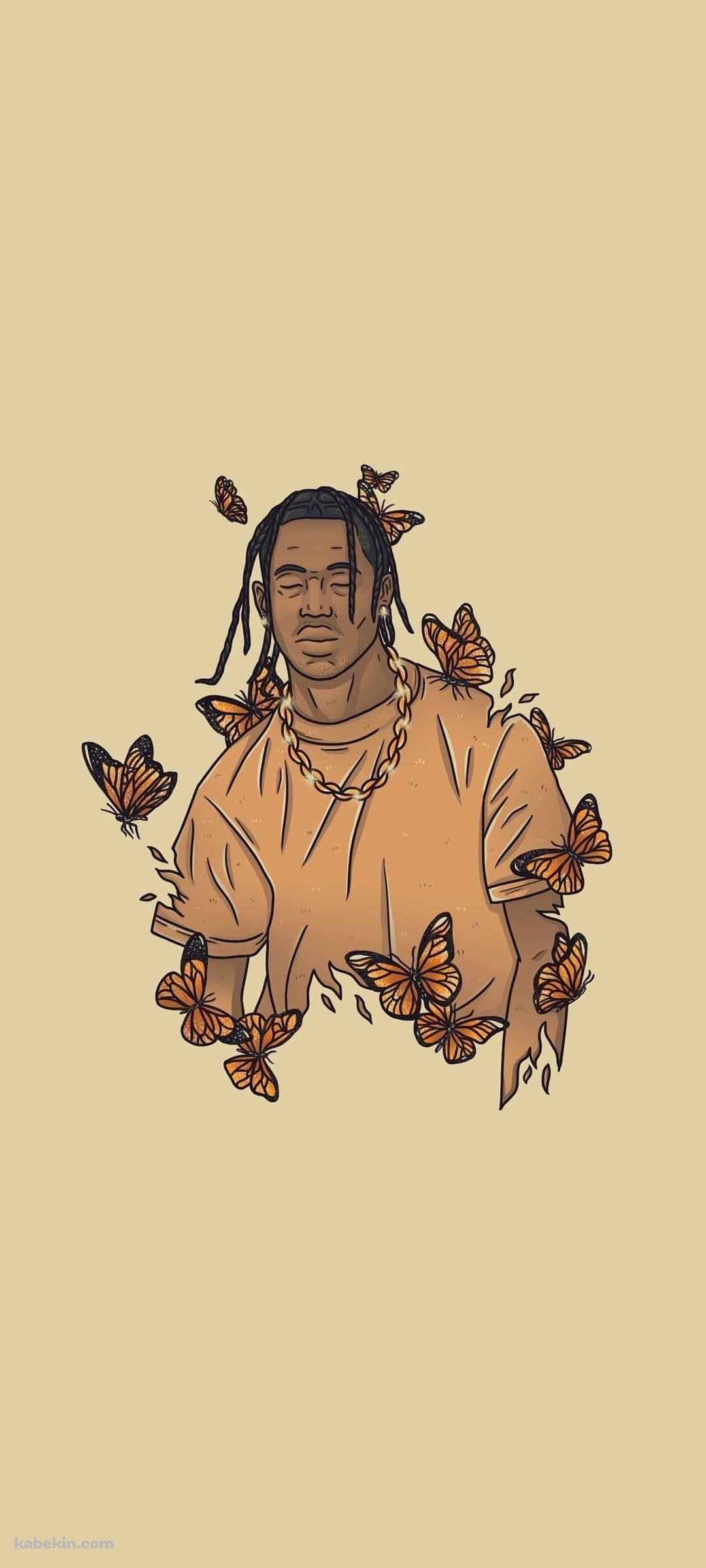 トラヴィス・スコット / Travis scott / ラッパーのAndroidの壁紙(1080px x 2400px) スマホ用