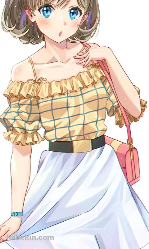 唐可可 / 私服姿 / お出かけ / ラブライブ!スーパースター!! / ファンアート / イラストのAndroidの壁紙(480px x 800px) スマホ用
