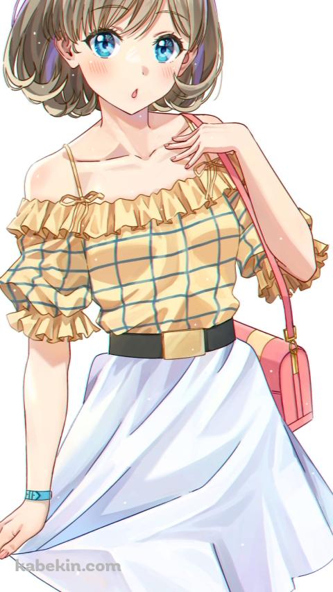 唐可可 / 私服姿 / お出かけ / ラブライブ!スーパースター!! / ファンアート / イラストのAndroidの壁紙(480px x 854px) スマホ用