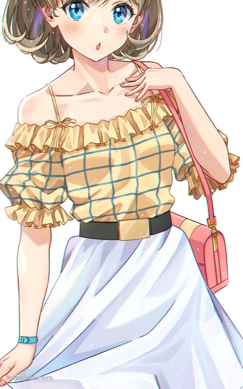 唐可可 / 私服姿 / お出かけ / ラブライブ!スーパースター!! / ファンアート / イラストのAndroidの壁紙(800px x 1280px) スマホ用