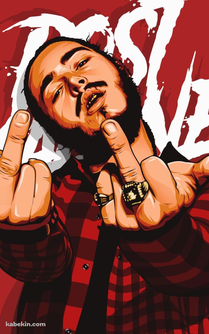ポスト・マローン Post Malone ラッパーのAndroidの壁紙(800px x 1280px) スマホ用